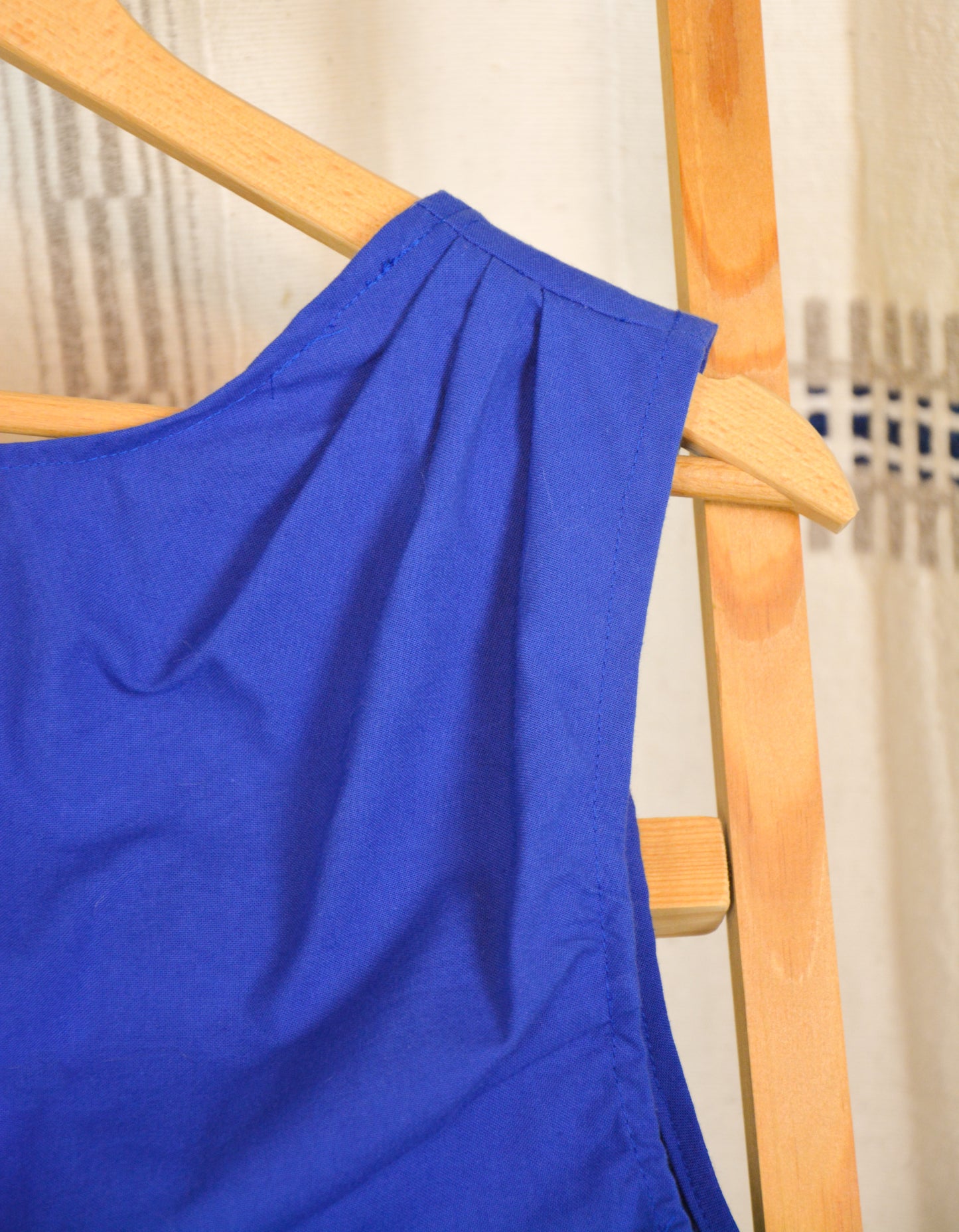 détail toile de coton revalorisé fabriqué en France