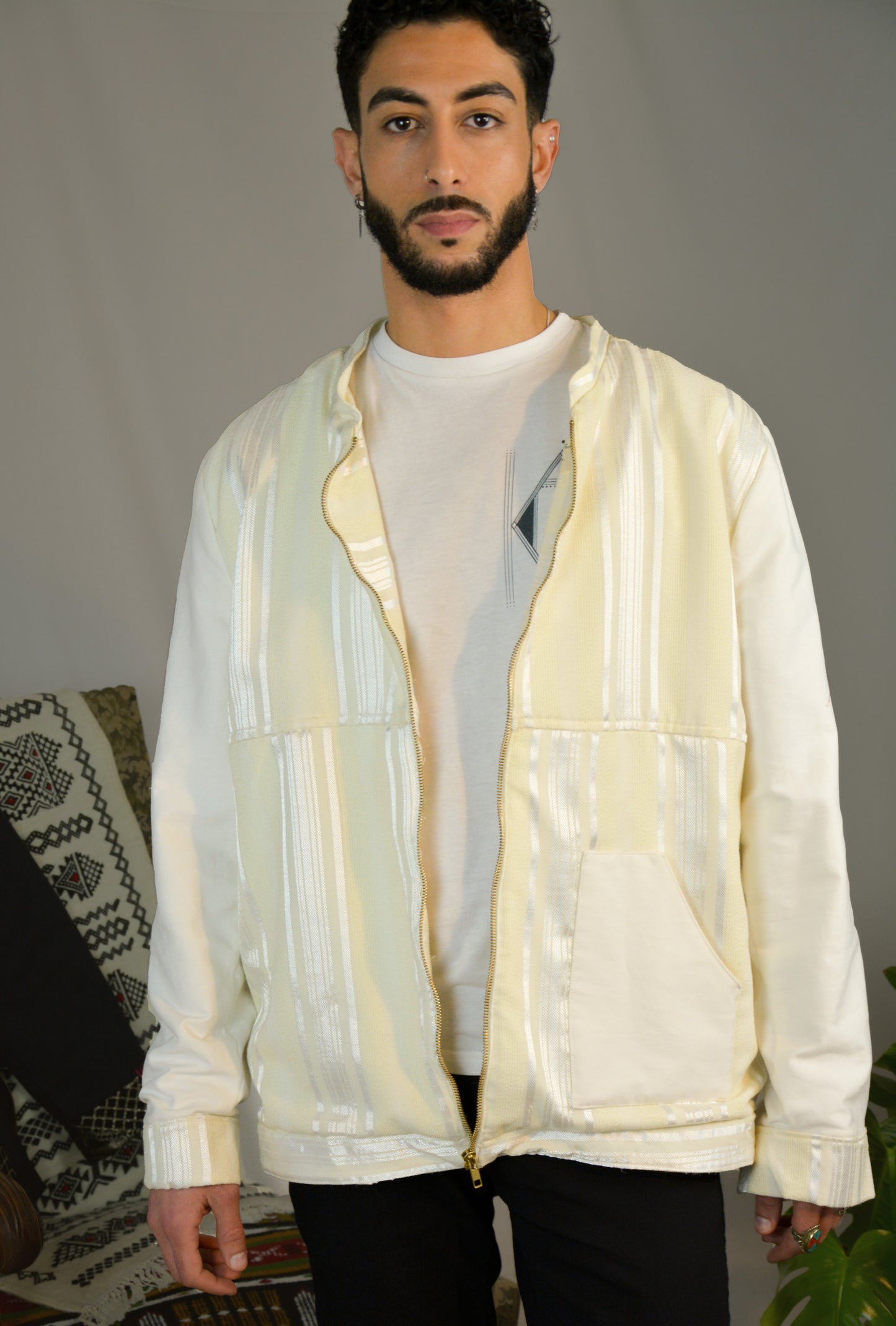 Blouson Blanc 02579