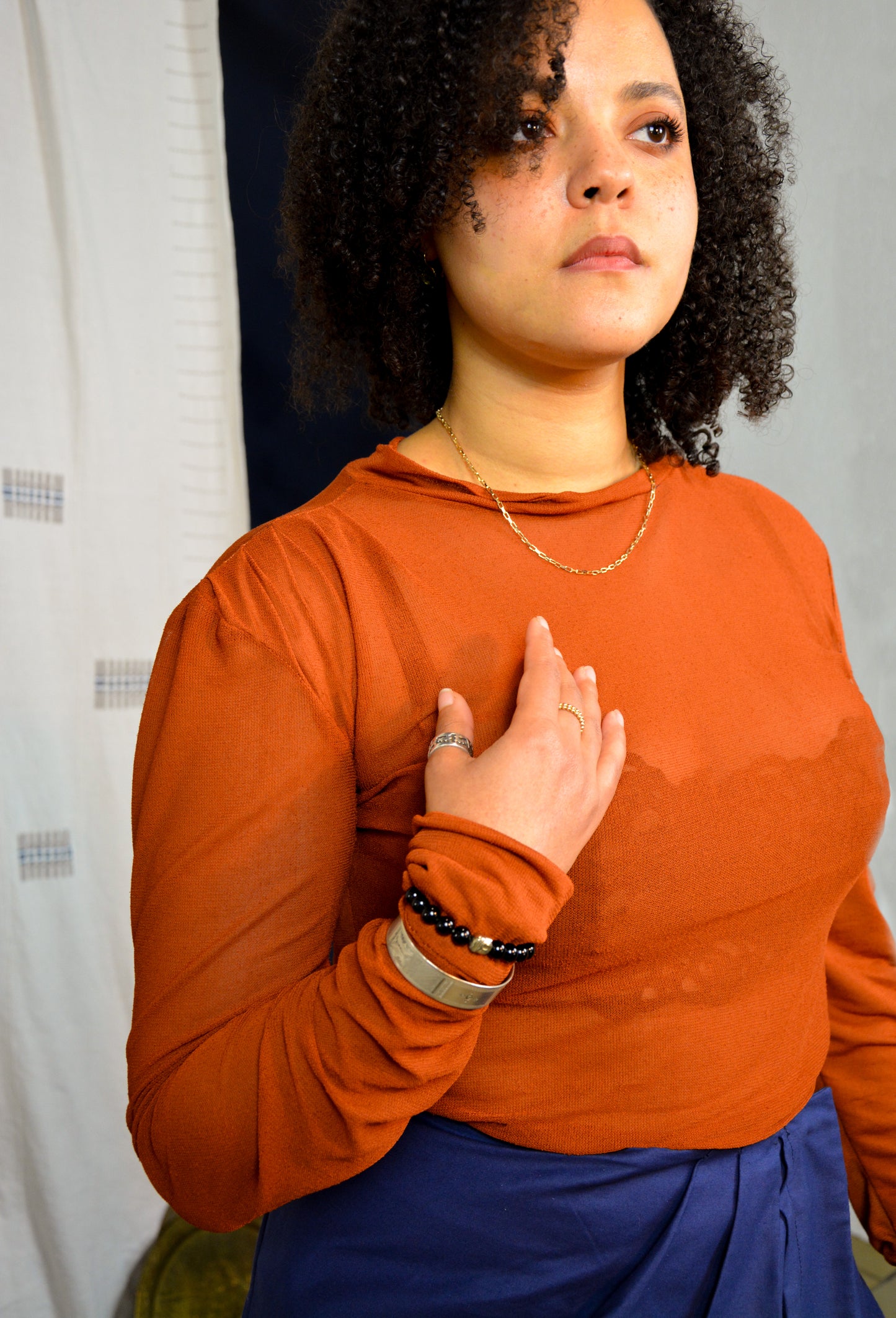 Le top plissé AMBRE